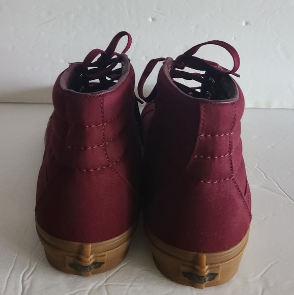 Vans off the wall mens shoes sz.10 red - Picture 7 of 11